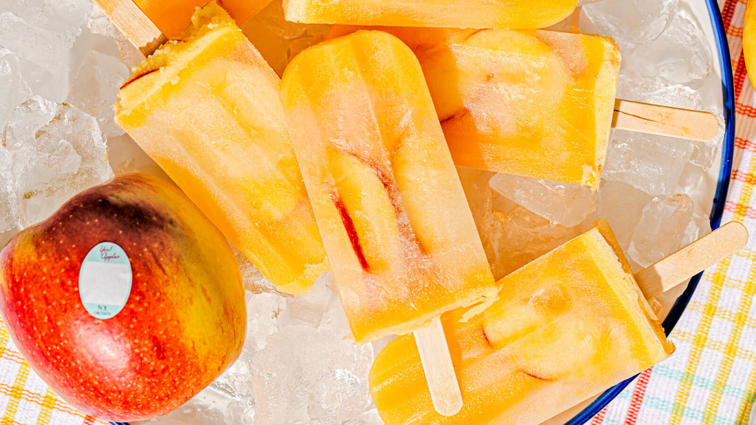 Apple Popsicles