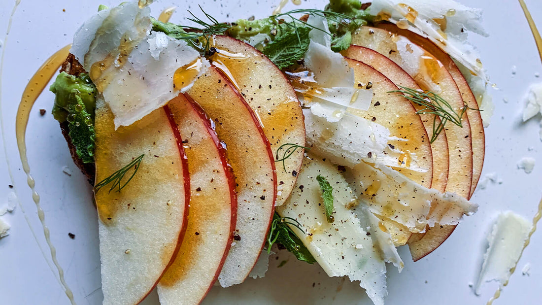 Apple and Avocado Toast