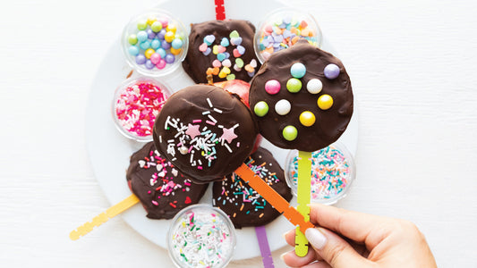 Caramel Apple "Popsicles"