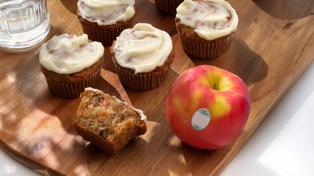 Carrot and Apple Cupcakes