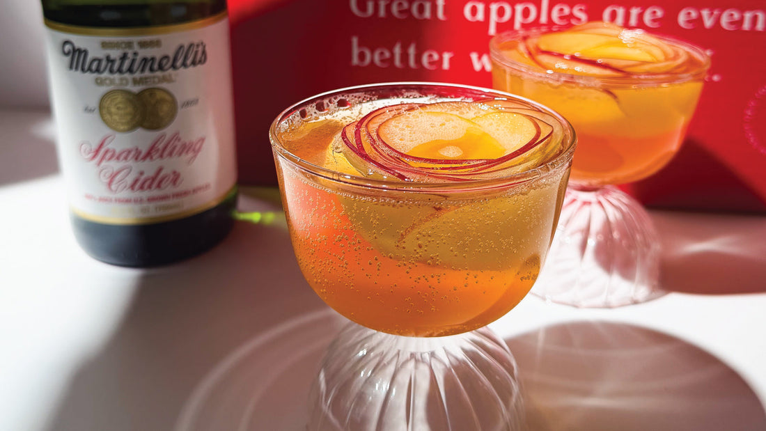 Martinelli's x Yes! Apples Spiced Mocktail