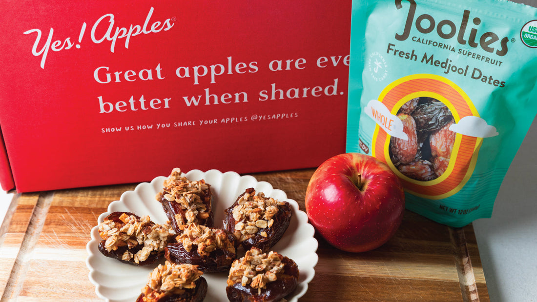 Apple Pie Stuffed Dates