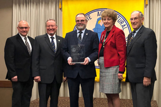 Jim Allen receives New York Society Foundation Distinguished Service Award
