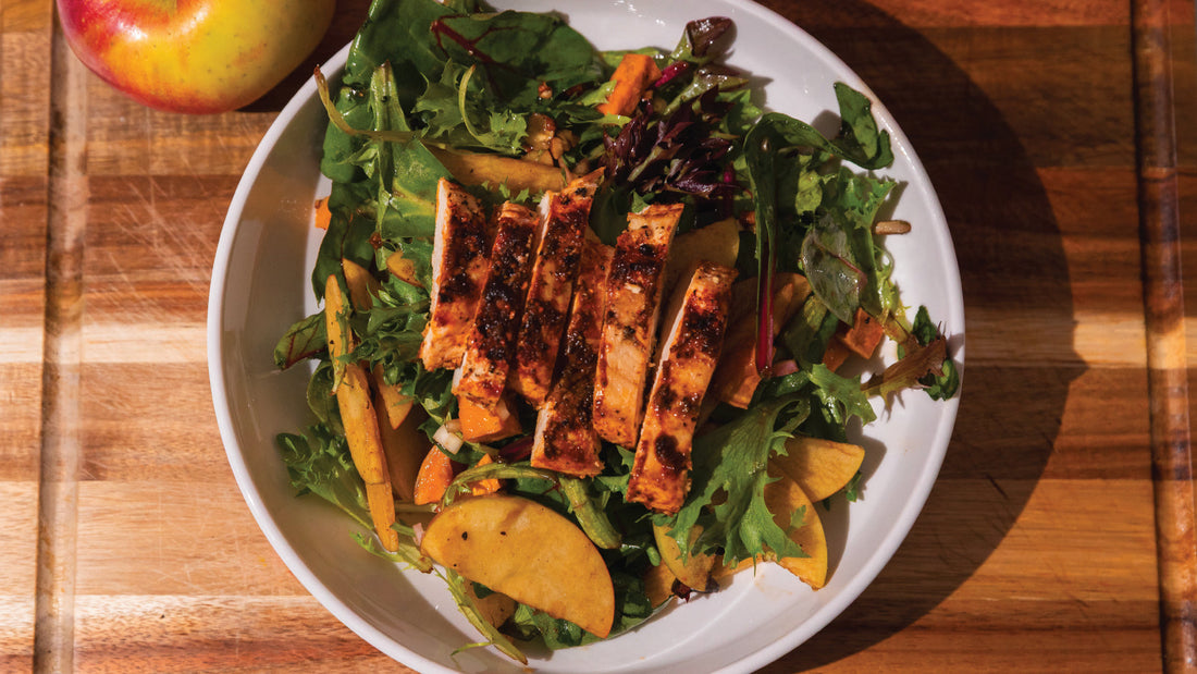 Whole30-Friendly Apple Balsamic Salad